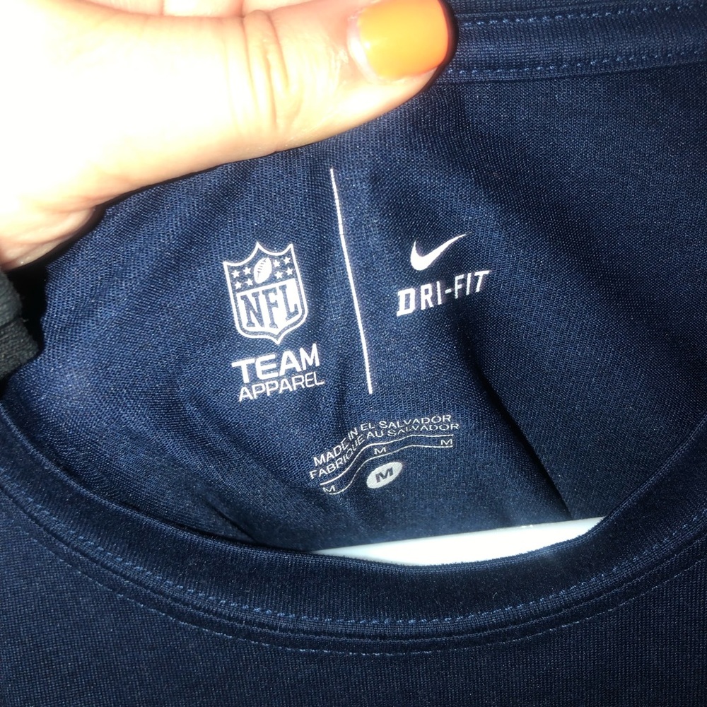 Nike Dri Fit Denver Broncos Football Tee - Picture 2 of 5